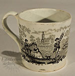 Click here to a larger picture of the other side of the Mary mug